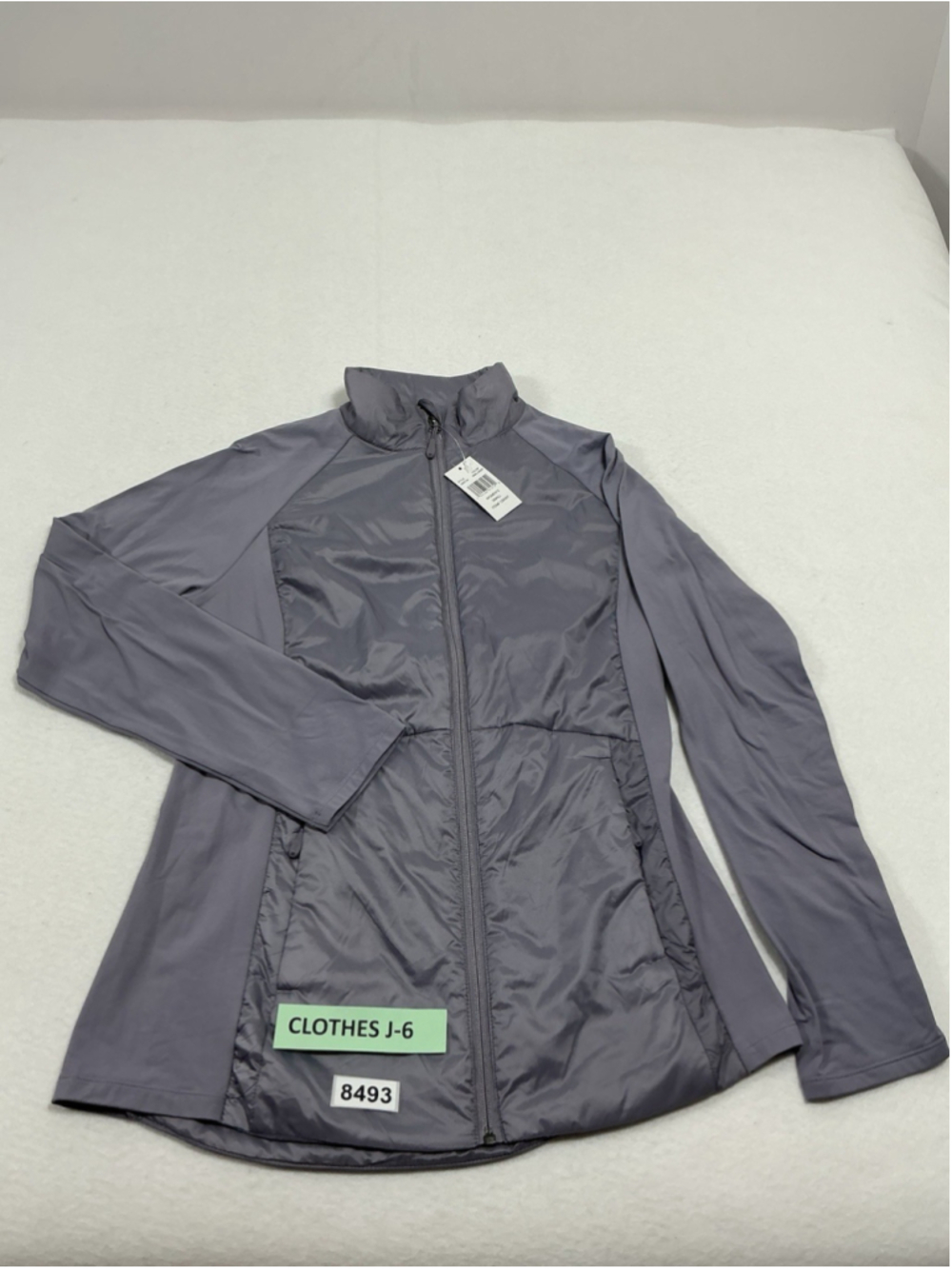 Womans NWT 32 Degree Cool Full Zip Track Style Jacket Small Lavender
